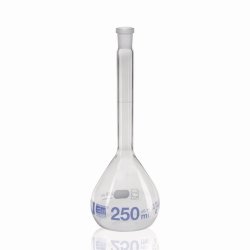 <ul><li>Measuring Flask, DURAN®, Class A, Blue Graduation, without Stopper</li></ul>